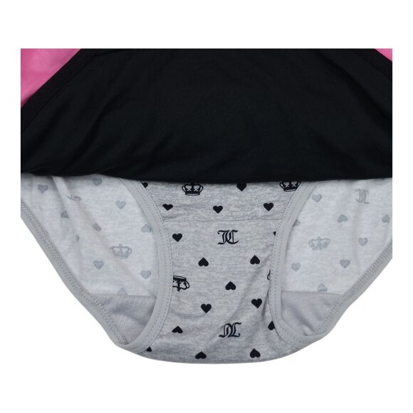 Juicy Couture 5-Pack Womens 1X Panties Brief Assorted Colors Animal Print - Picture 7 of 13